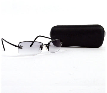 Chanel 4093-B Swarovski Rhinestone Black Sunglasses