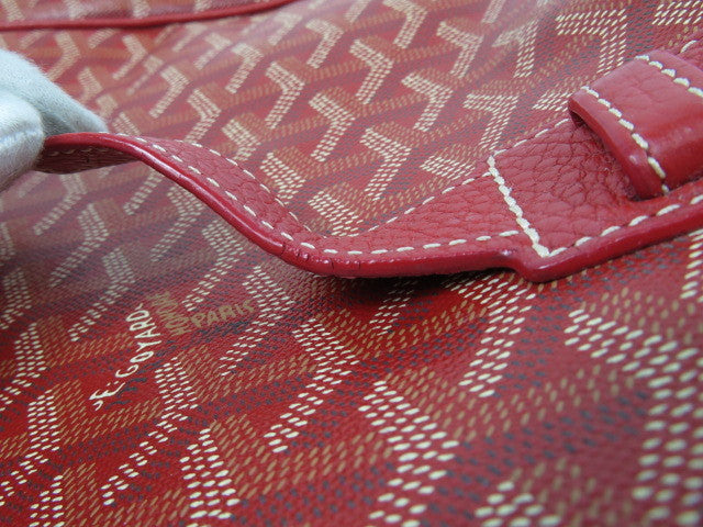 Goyard Goyard Grand Bleu MM Red Messenger Shoulder Bag