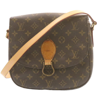 LOUIS VUITTON Monogram Saint Cloud GM Shoulder Bag M51242 LV Auth jk036