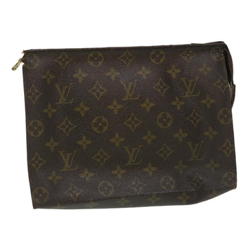 LOUIS VUITTON Monogram Poche Toilette 26 Pouch LV Auth jk1012