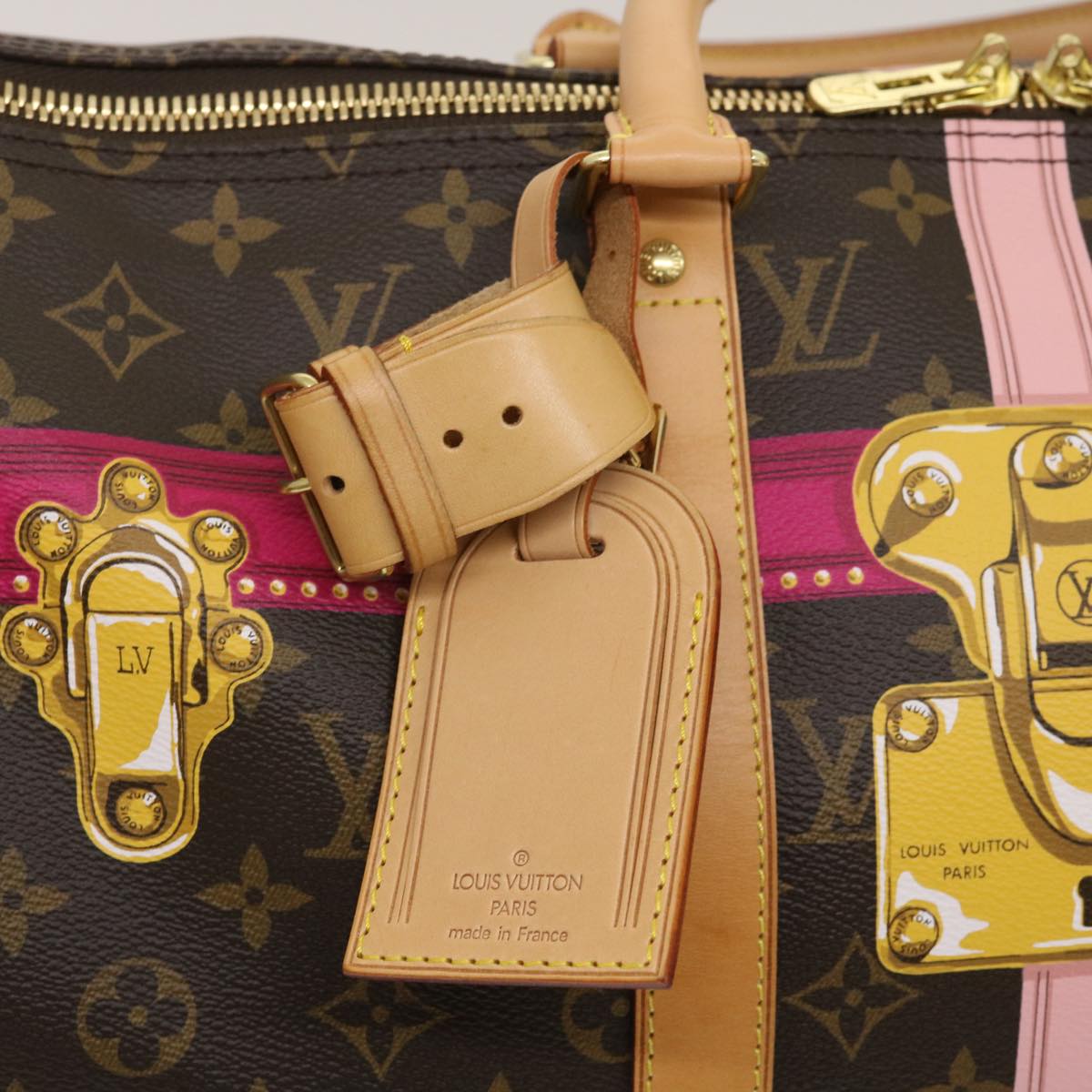 Louis Vuitton Keepall Bandouliere 50 Summer Trunks Monogram