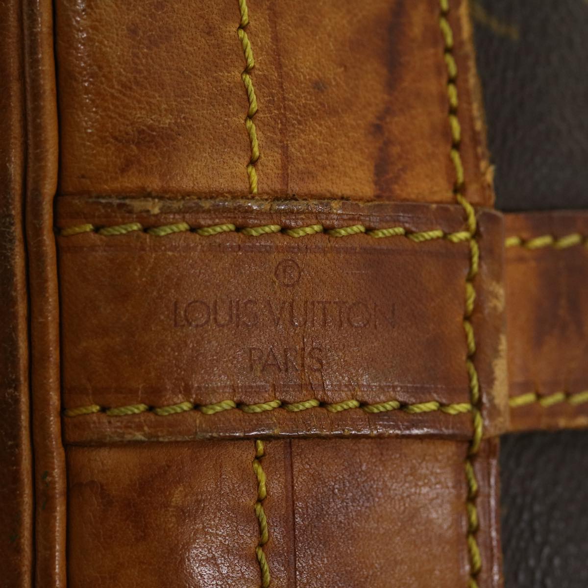 LOUIS VUITTON Monogram Noe Shoulder Bag M42224 LV Auth jk1457