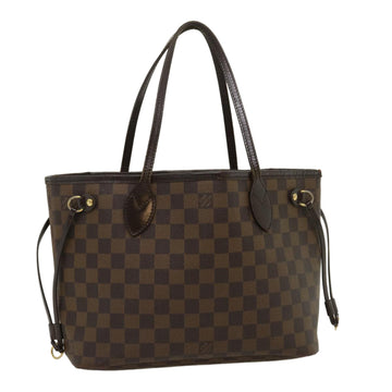 LOUIS VUITTON Damier Ebene Neverfull PM Tote Bag N51109 LV Auth jk1966