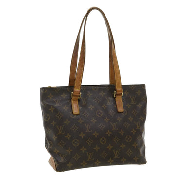 LOUIS VUITTON Monogram Cabas Piano Tote Bag M51148 LV Auth jk2904