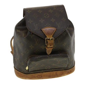 LOUIS VUITTON Monogram Montsouris MM Backpack M51136 LV Auth jk2936