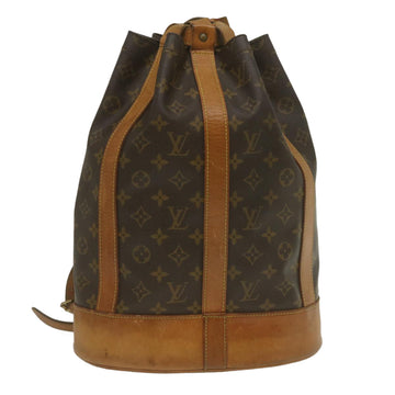 LOUIS VUITTON Monogram Randonnee PM Shoulder Bag M42243 LV Auth ki1792