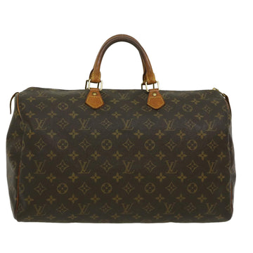 LOUIS VUITTON Monogram Speedy 40 Hand Bag M41522 LV Auth ki1835