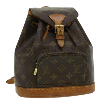 LOUIS VUITTON Monogram Montsouris PM Backpack M51137 LV Auth ki2208