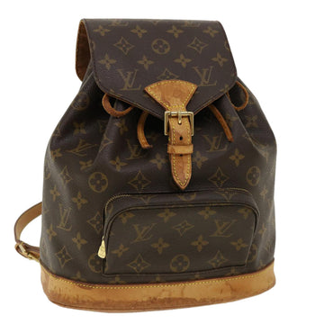 LOUIS VUITTON Monogram Montsouris MM Backpack M51136 LV Auth ki2220