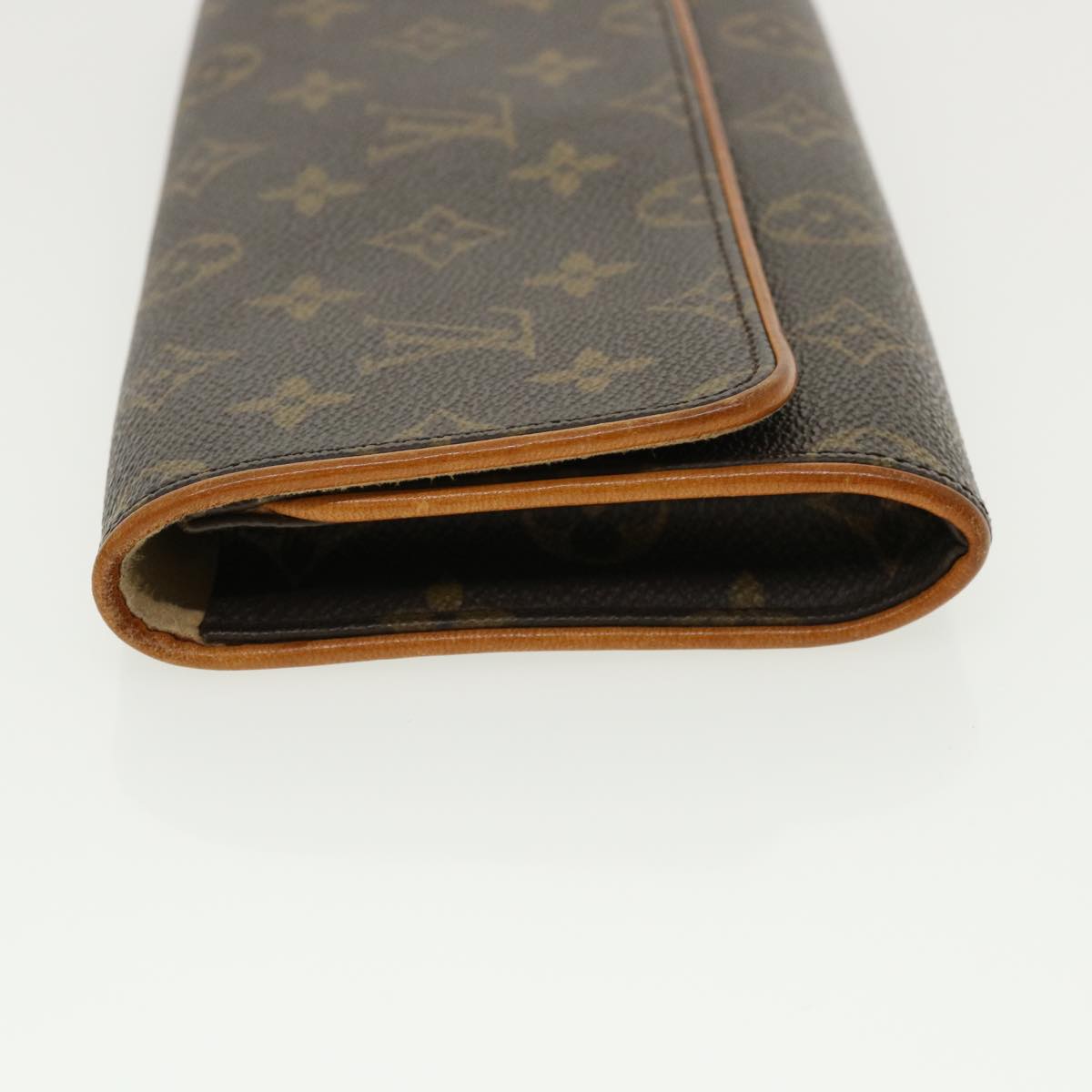 Authentic Louis Vuitton Monogram Pochette Twin GM Shoulder Bag M51852 LV  J7411