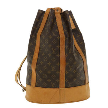 LOUIS VUITTON Monogram Randonnee GM Shoulder Bag M42244 LV Auth ki2710