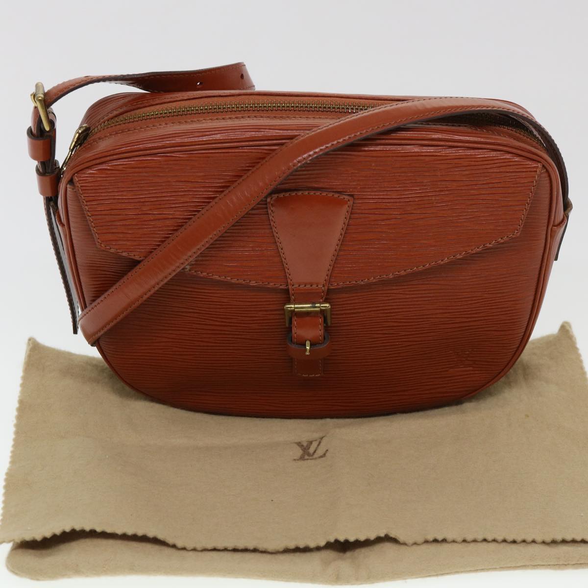 LOUIS VUITTON Shoulder Bag M52153 Jonofieil Epi Leather Brown Women Us –