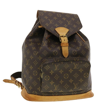 LOUIS VUITTON Monogram Montsouris GM Backpack M51135 LV Auth ki2841