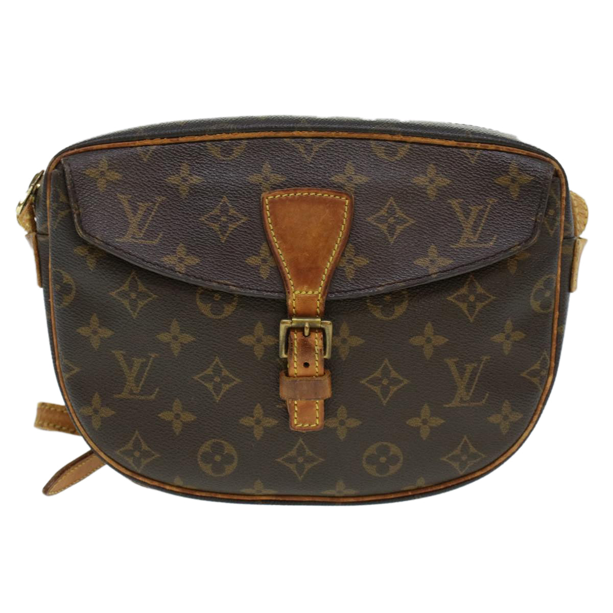 Louis Vuitton, Bags, Authenticity Guaranteed Louis Vuitton Jeune Fille Gm  Shoulder Bag Brown