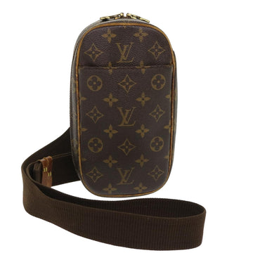 LOUIS VUITTON Monogram Pochette Gange Shoulder Bag M51870 LV Auth ki3162