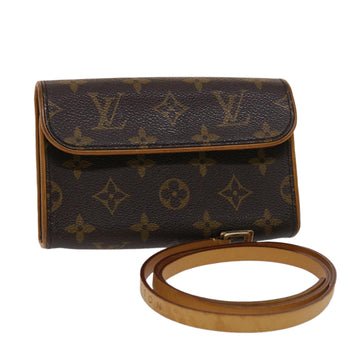 LOUIS VUITTON Monogram Pochette Florentine Waist Bag M51855 LV Auth ki3234