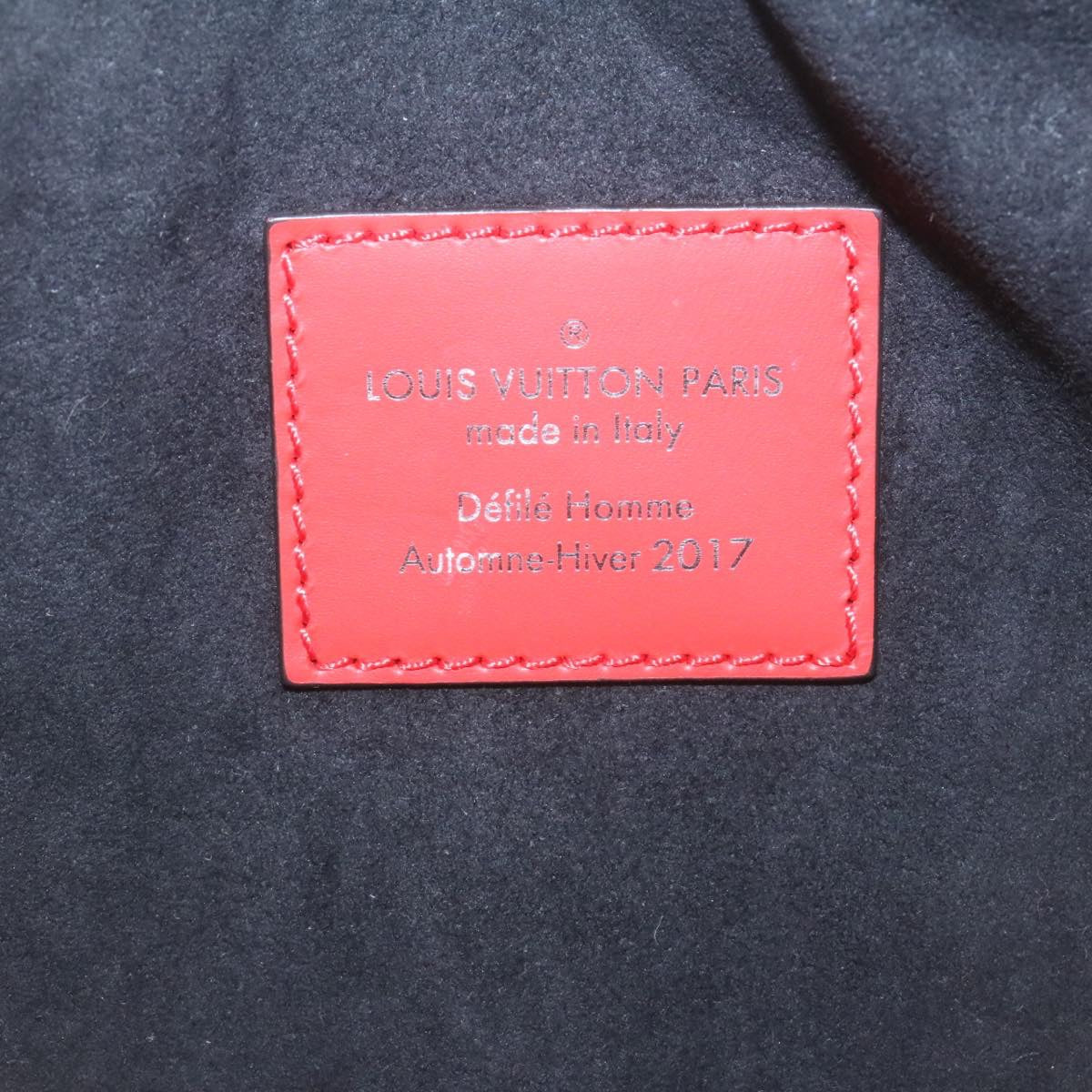 LOUIS VUITTON Supreme Epi Bum Bag Body Bag Leather Red M53418