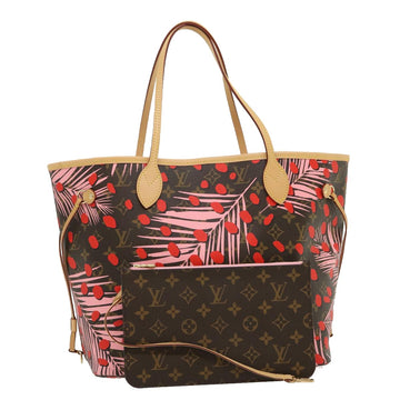 LOUIS VUITTON Monogram Jungle Dot Neverfull MM Tote Bag M41979 LV Auth lt480A