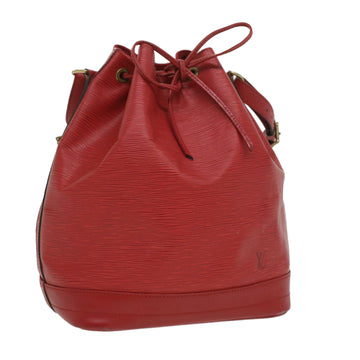 Louis Vuitton Epi Saint Cloud PM Shoulder Bag Red M52217 LV Auth 38586