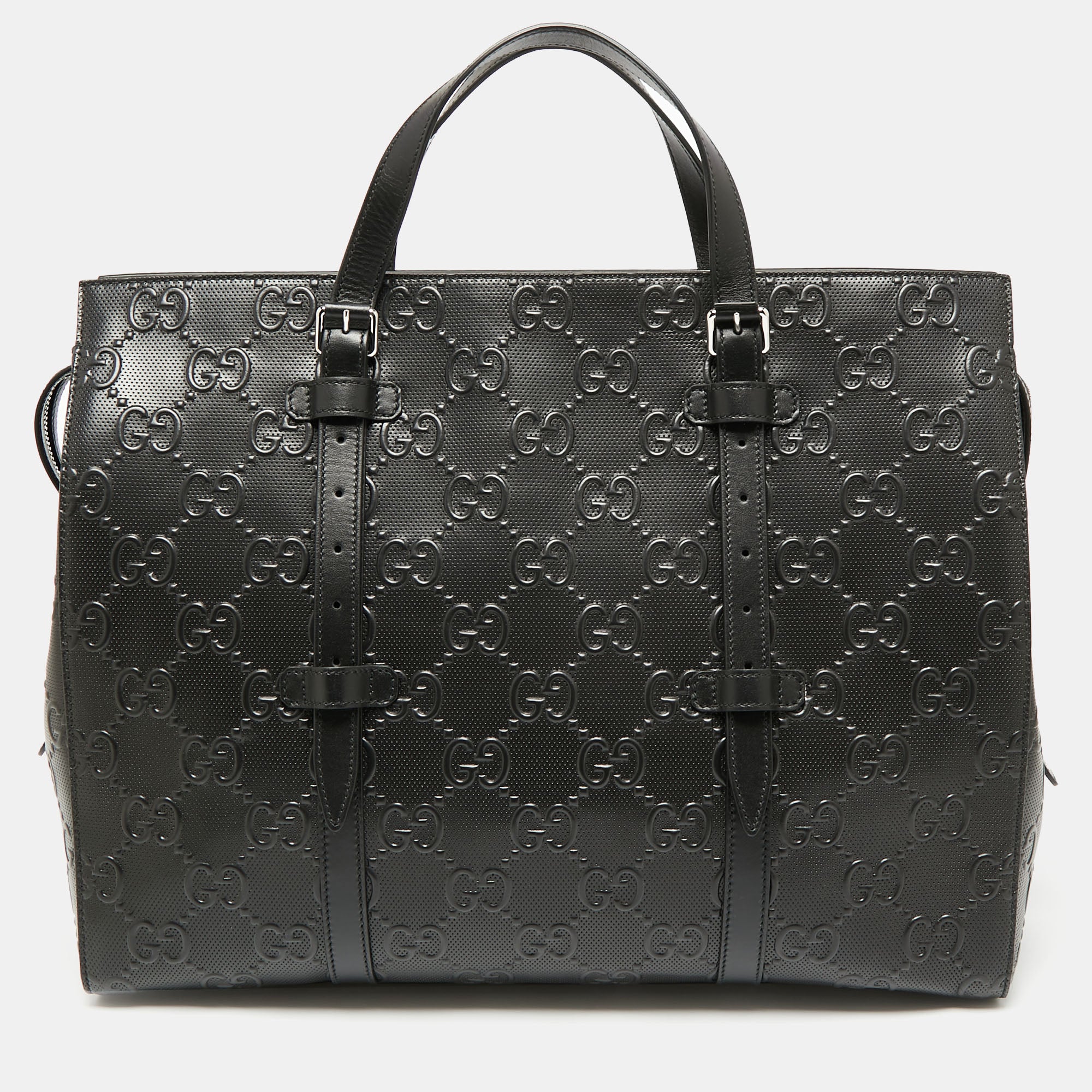 Gg embossed tote bag new arrivals