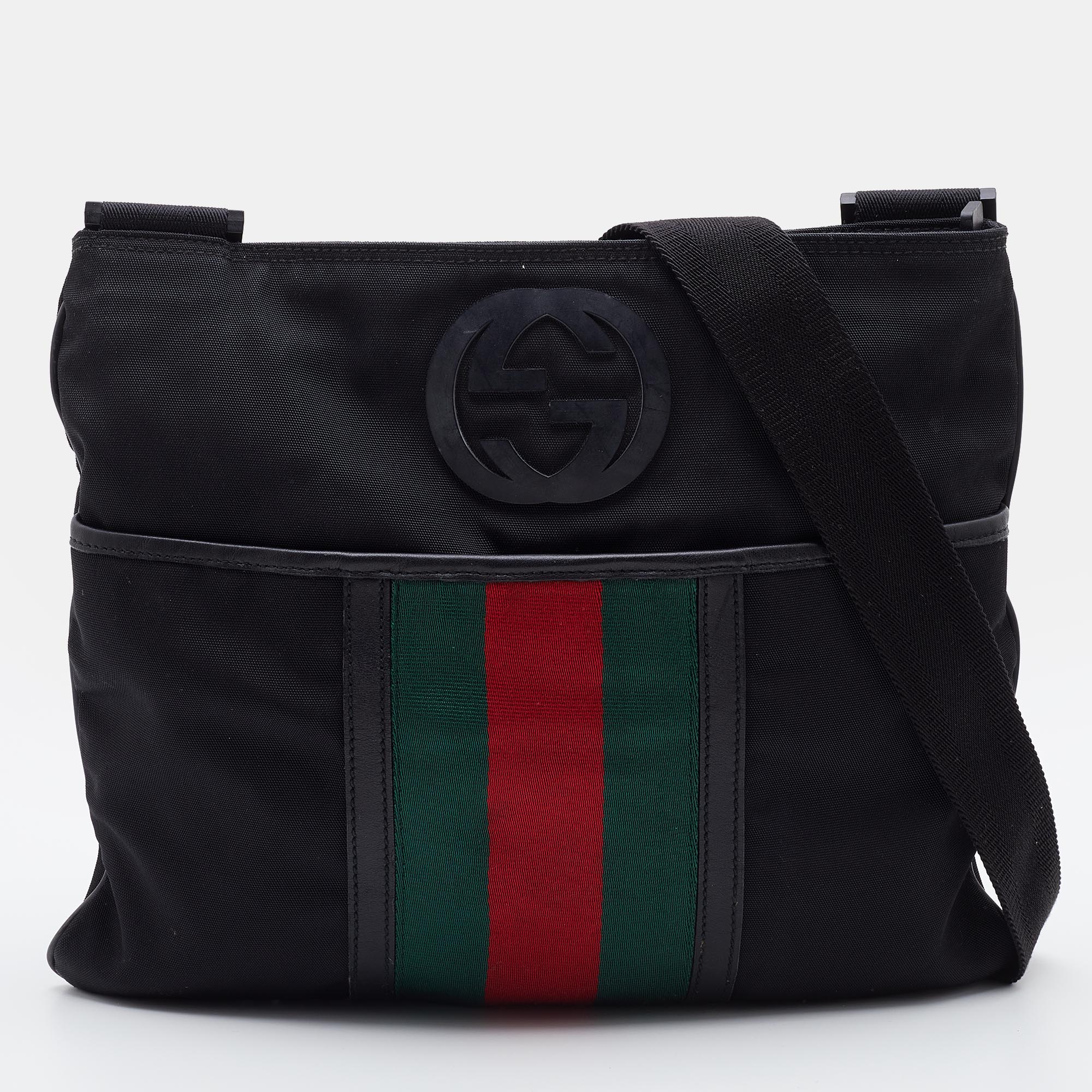 Used gucci messenger bag sale