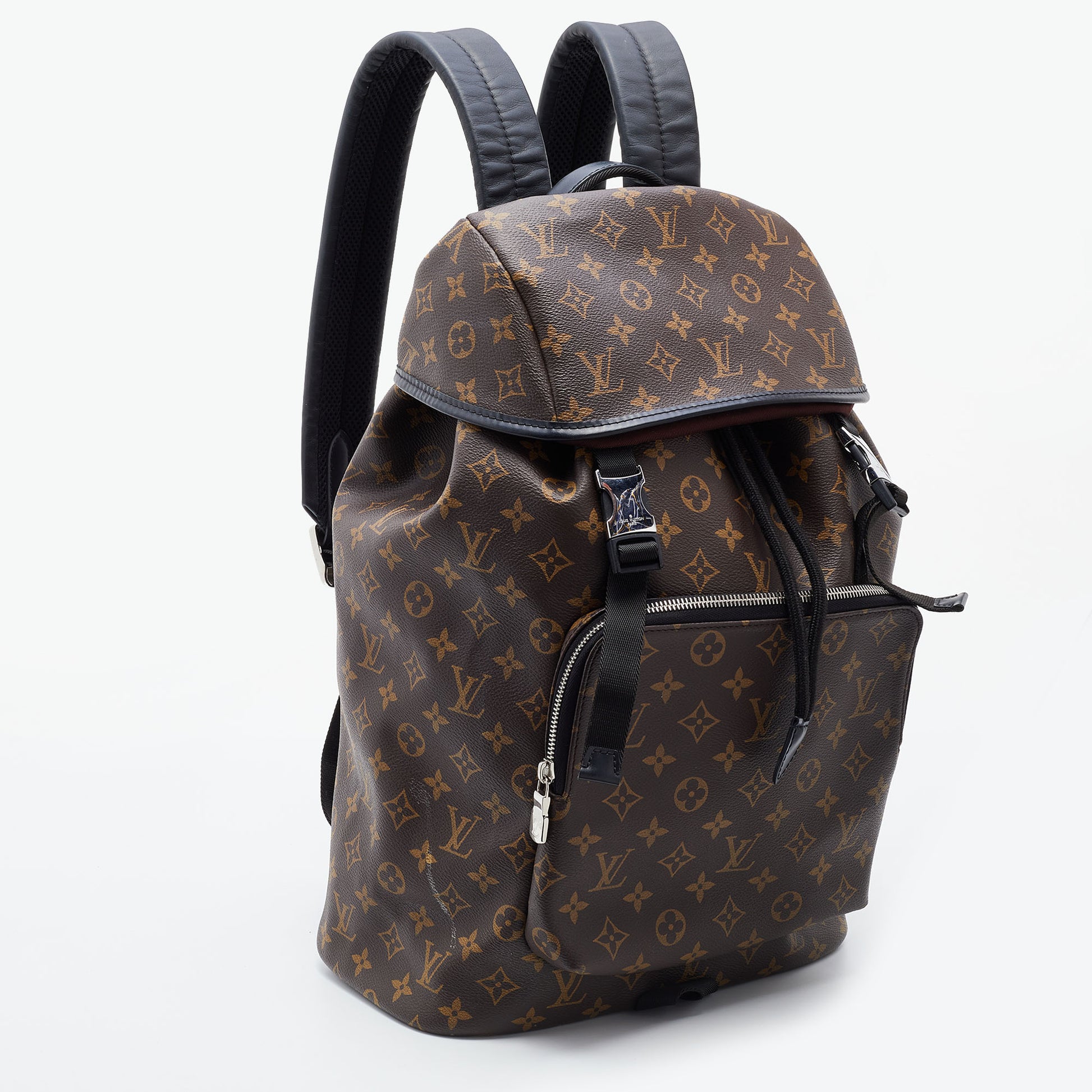 LOUIS VUITTON Monogram Macassar Zack Backpack 1279577