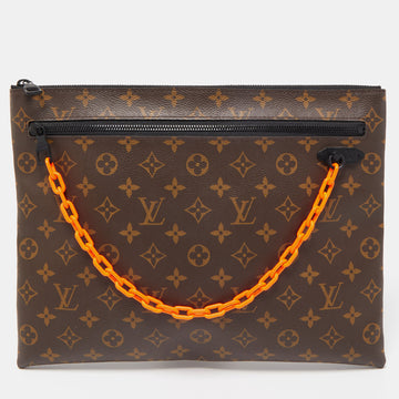 LOUIS VUITTON Monogram Canvas Solar Ray A4 Pochette