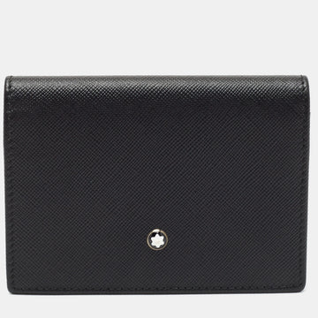 MONTBLANC Black Leather Meisterstuck Bifold Card Case