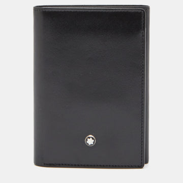 MONTBLANC Black Leather  Business Card Holder