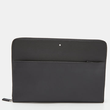 MONTBLANC Black Leather Document Case