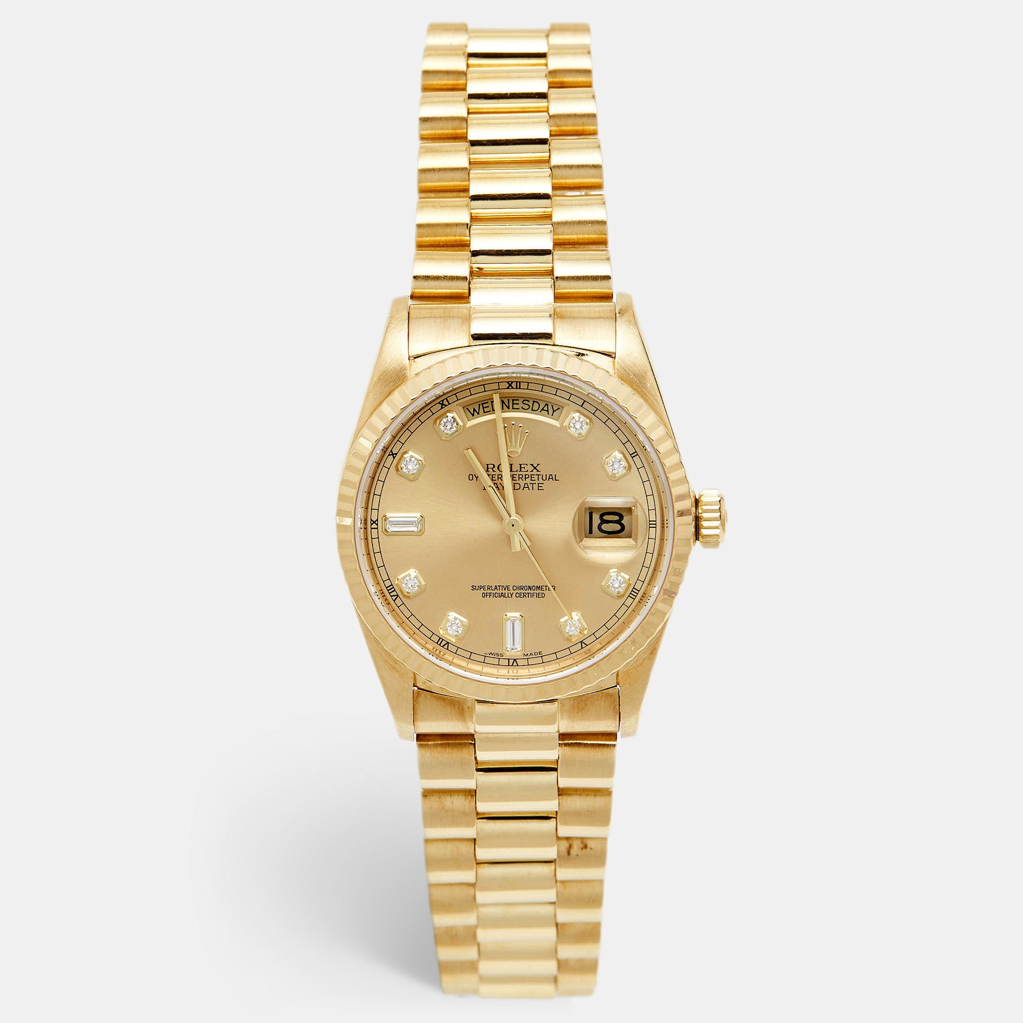 Mens on sale presidential rolex