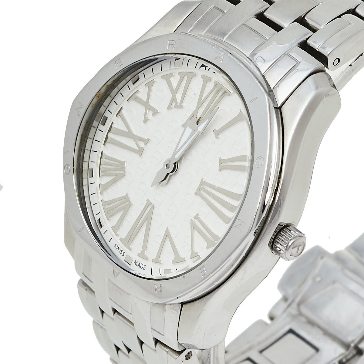 AIGNER White Stainless Steel Lazio A42200 Women s Wristwatch 36 mm