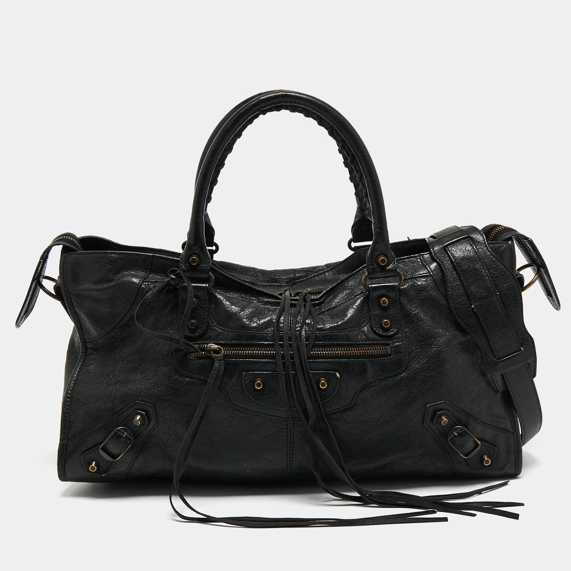 Balenciaga part discount time black