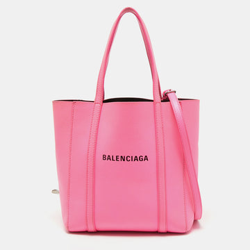 Balenciaga Pink Leather XXS Everyday Tote