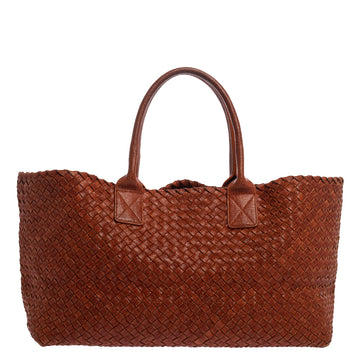 Bottega Veneta Cinnamon Stick Woven Leather Medium Limited Edition 180/500 Cabat Tote