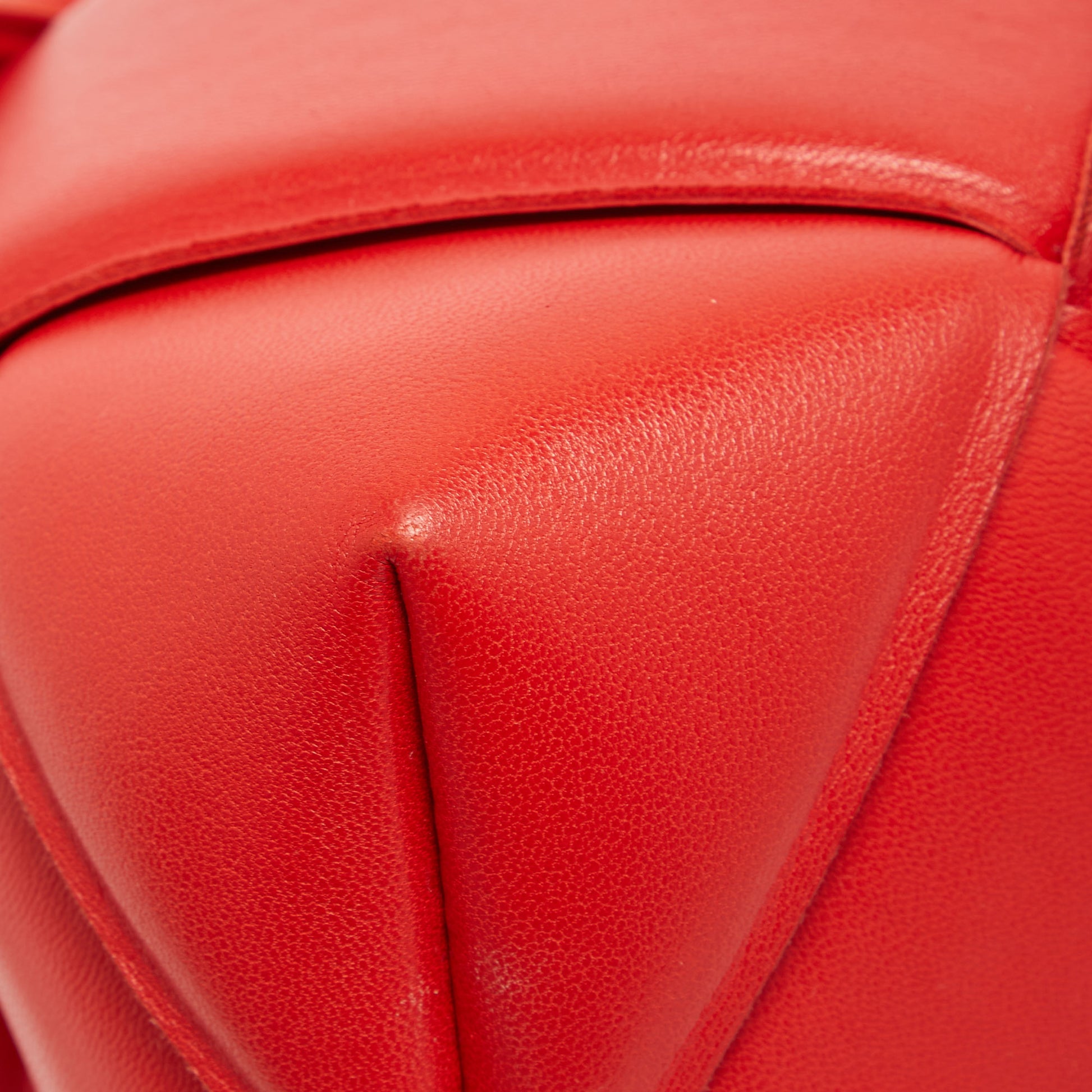 Bottega Veneta Shiny Leather Padded Vest Oxblood Red - ShopStyle