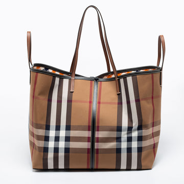 Burberry Beige/Maroon Supernova Check Coated Canvas and Leather Mini  Alchester Bowler Bag