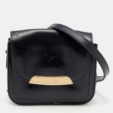 Burberry Black Leather Crossbody Bag