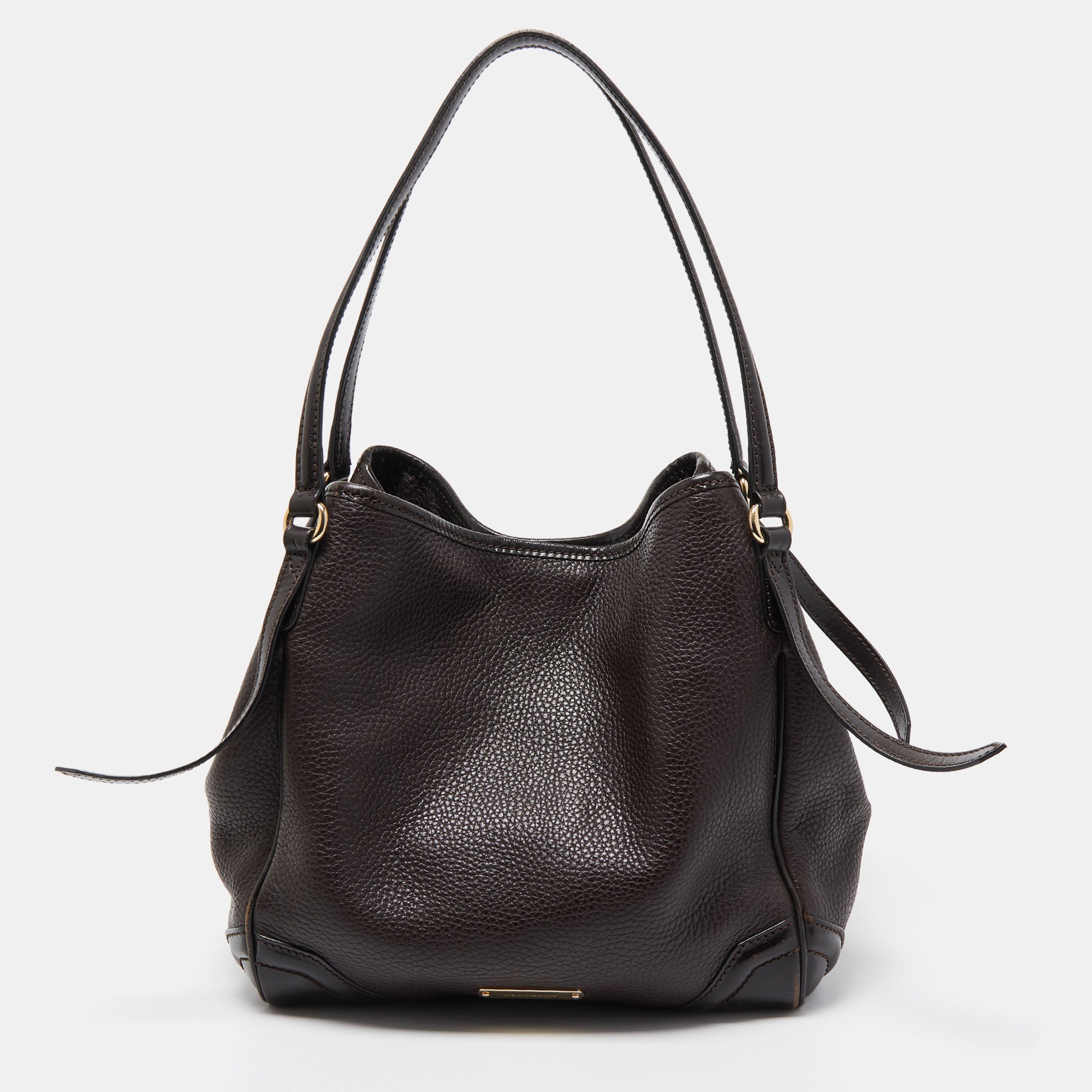 Burberry canterbury outlet tote black