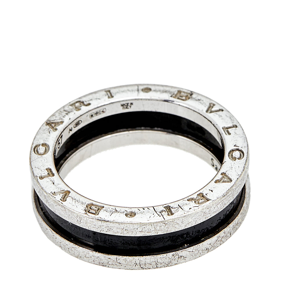 Bvlgari black ceramic discount ring singapore price