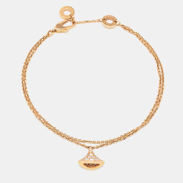 Bvlgari Divas' Dream Diamond 18k Rose Gold Bracelets SM