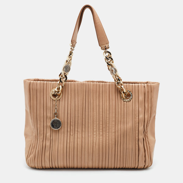 Bvlgari plisse discount bag