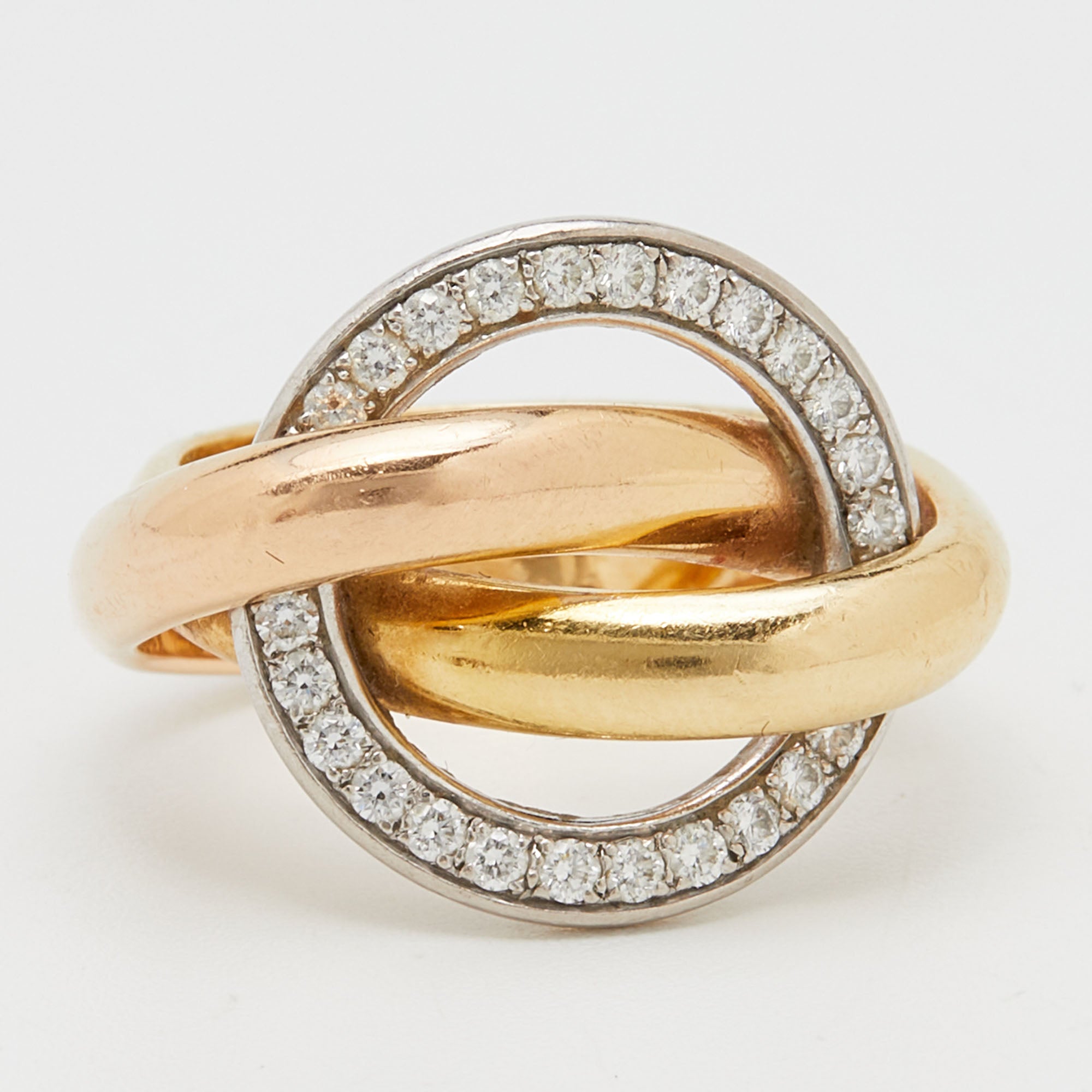 Cartier crash ring sale