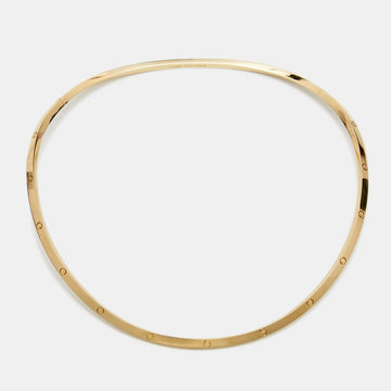 Cartier Love 18k Yellow Gold Necklace