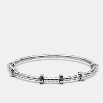 CARTIER Ecrou De  18k White Gold Bracelet 18