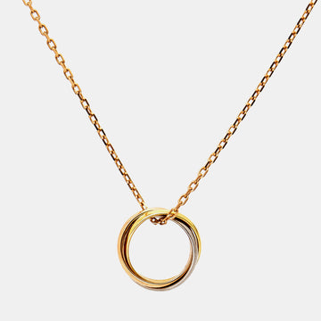 CARTIER Trinity 18k Three Tone Gold Necklace