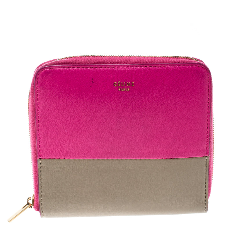 Celine shop wallet pink