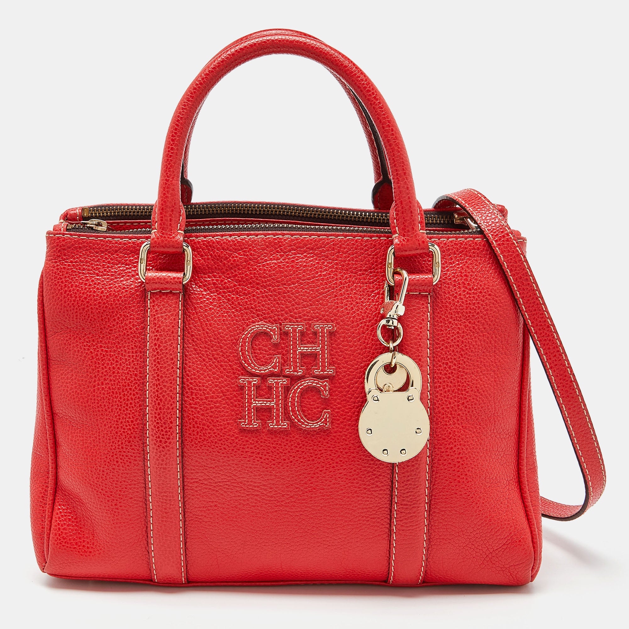 Carolina herrera best sale red bag