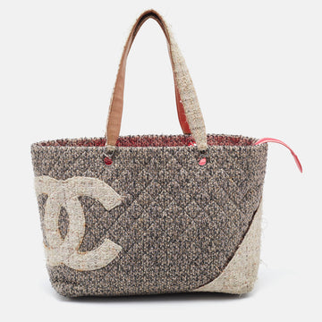 Chanel Multicolor Tweed Cambon Ligne Bag