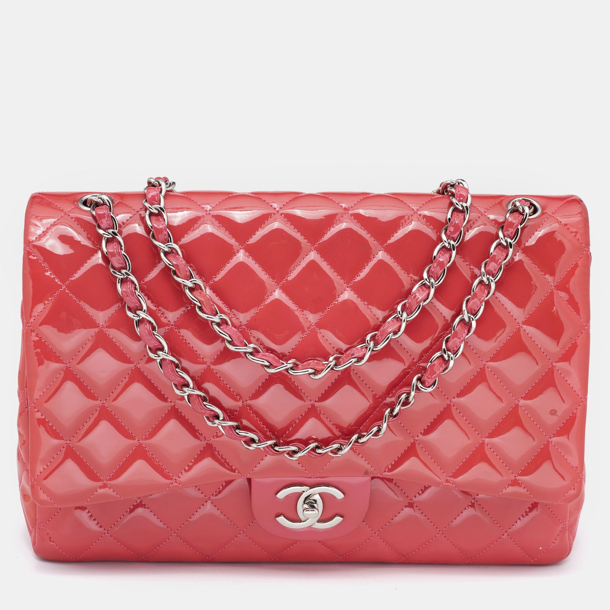 Pink designer bag discount chanel